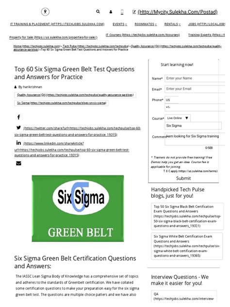 is the lean six sigma green belt test hard|six sigma formula cheat sheet.